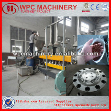 wpc wood plastic twin-screw granulating machine